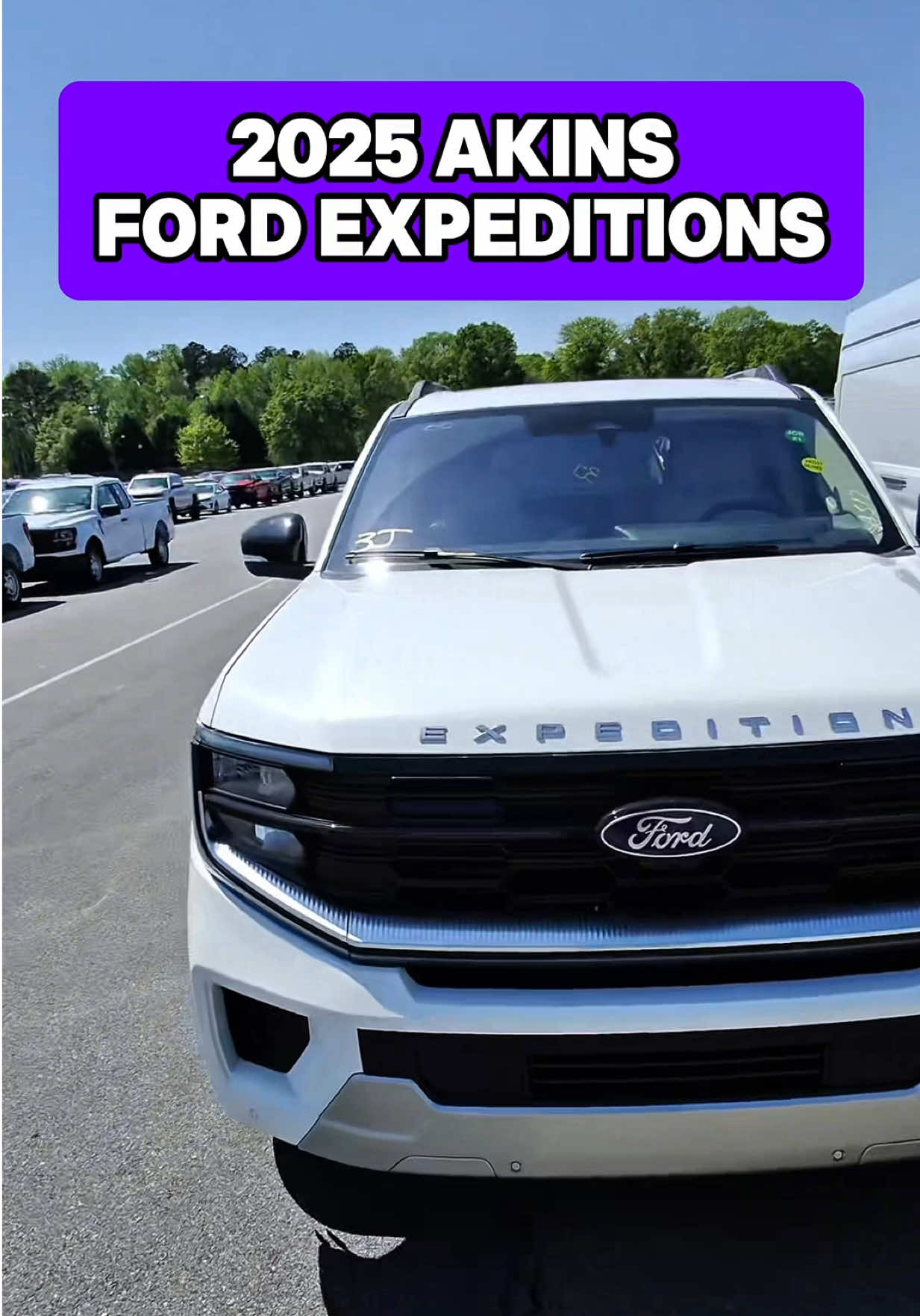 The 2025 Akins Ford Expedition. Full in depth review coming 🔜 #wildwillies #akinsford #realdealneal #ford #fordexpedition 