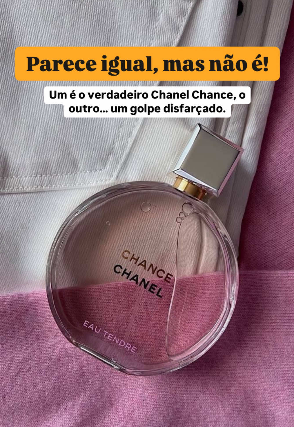 Você já ouviu que o BARATO, muitas vezes sai BEEEM CARO?! Então, descubra agora a diferença entre o Chanel Chance original e o falso para não cair mais em golpes ✨ Então vem comigo que hoje vou te mostrar detalhes que revelam a verdade. 🤫 Aprenda a não cair mais em golpes e descubra como comprar com segurança. Aproveita e já comenta aqui se você já sabia dessa diferença entre original e fake e se você já comprou algum perfume “DUVIDOSO”?? 🫢 E claro, ja me segue pra se tornar expert em perfumes e garantir aqui na Sophistique Parfum seu perfume importado original! 💛🖤 #sophistiqueparfum #originalvsfake #original #fake #perfumesoriginais #cuidado #dicautil #dicadeamiga 