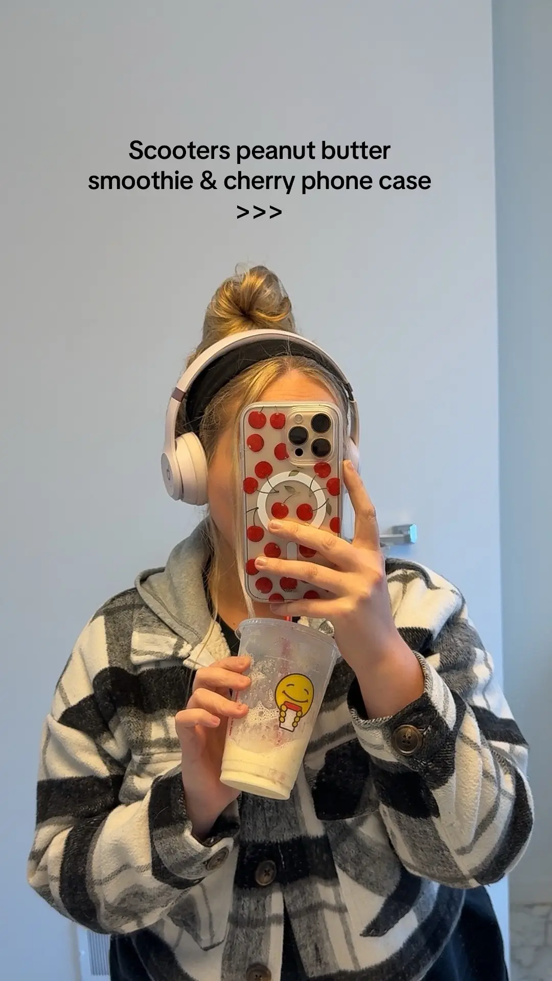 Goodmorning friends :)  @Scooter’s Coffee 😍 #scooterscoffee #scooterssmoothie #fyp #cherries 
