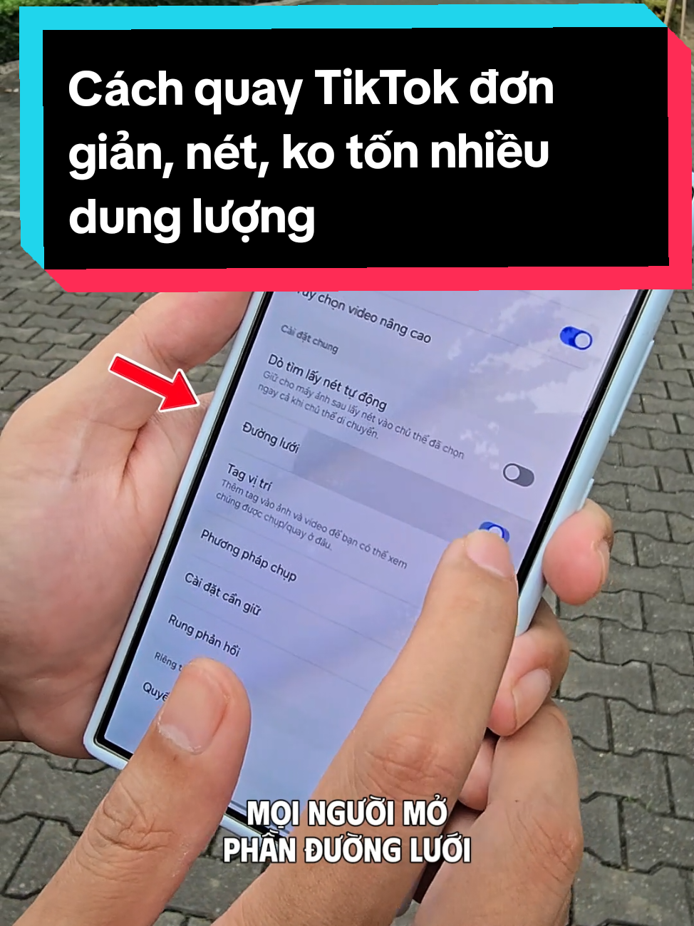 Cách quay video TikTok đơn giản, nét, không tốn dung lượng nhiều. #camketxaykenh #tutruyenthong #xmtt2025 #nguoimoixaykenh #edudcmedia #dcgr #xoamutiktok #videongan 