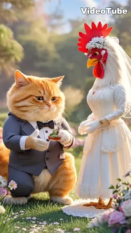 This cat cheated his wife.😂#ai #aistory #cat #funny 