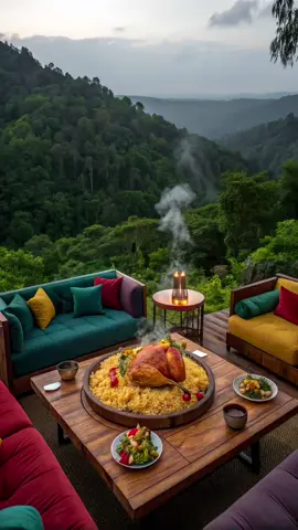 ROASTING a Whole Chicken in NATURE with Delicious Rice Recipe, Would you join? Or tag someone who want to be with you