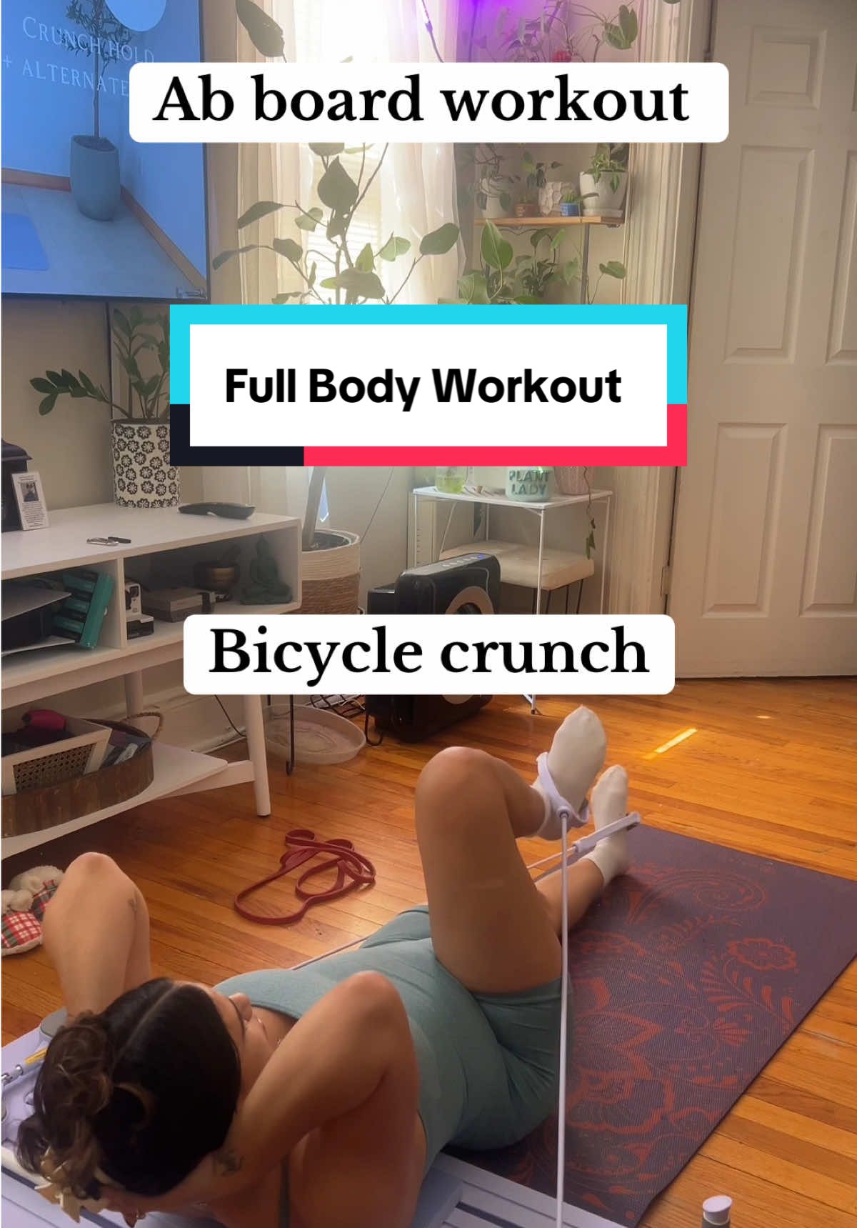 Workout video is from Pilates Platform on YouTube  Ab board is @umayfitness  Let me know if you want to see full in depth workouts using this Ab board 🥰 #pilates #abboard #abboardworkout #pilatesabboard #pilatesworkout #athomepilates #homepilates #pilatesworkoutathome #athomeworkout #workout #fullbodyworkout #homeworkout #fyp #tiktokshop 