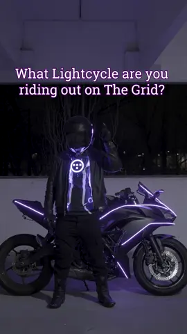I’m picking white for The Renegade🥏🫡 . . Shot by legendary: [ @Andrew | Visuals by Mugsy, LLC ] . Get your merch to support us at: illumatronics.etsy.com or click the link in my bio! . .  #tron #tronlegacy #motorcycle #contentcreator #grid #kawasaki #ninja650 #motolife #fyp #foryou #explore #reels  #moto #glowing #neon #trending #ridersofinstagram #lightcycle #lightbike #disney #cosplay #bike #tronlives 