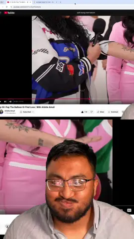 Tattoos too much?: Reacting Popping Balloons Dating Game With Arlette Amuli #baloondating #arlette #redbaloonpop #datinggame #tatoos #Love