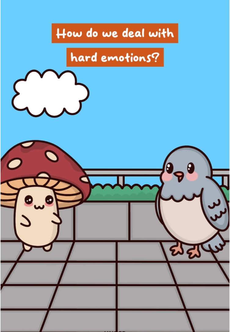 Never Slow Down 🍄  Original Audio: @Mason Denver  #relatable #emotions #animation #mushroom #bird #understudio