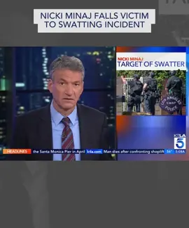(Rapper Nicki Minaj was a victim of a swatting incident involving a active shooter at her home in Hidden Hills a private, gated city and community in Los Angeles County, California, known for its luxury homes and celebrity residents) #nickiminaj #losangeles #hiddenhills #swatting #activeshooter
