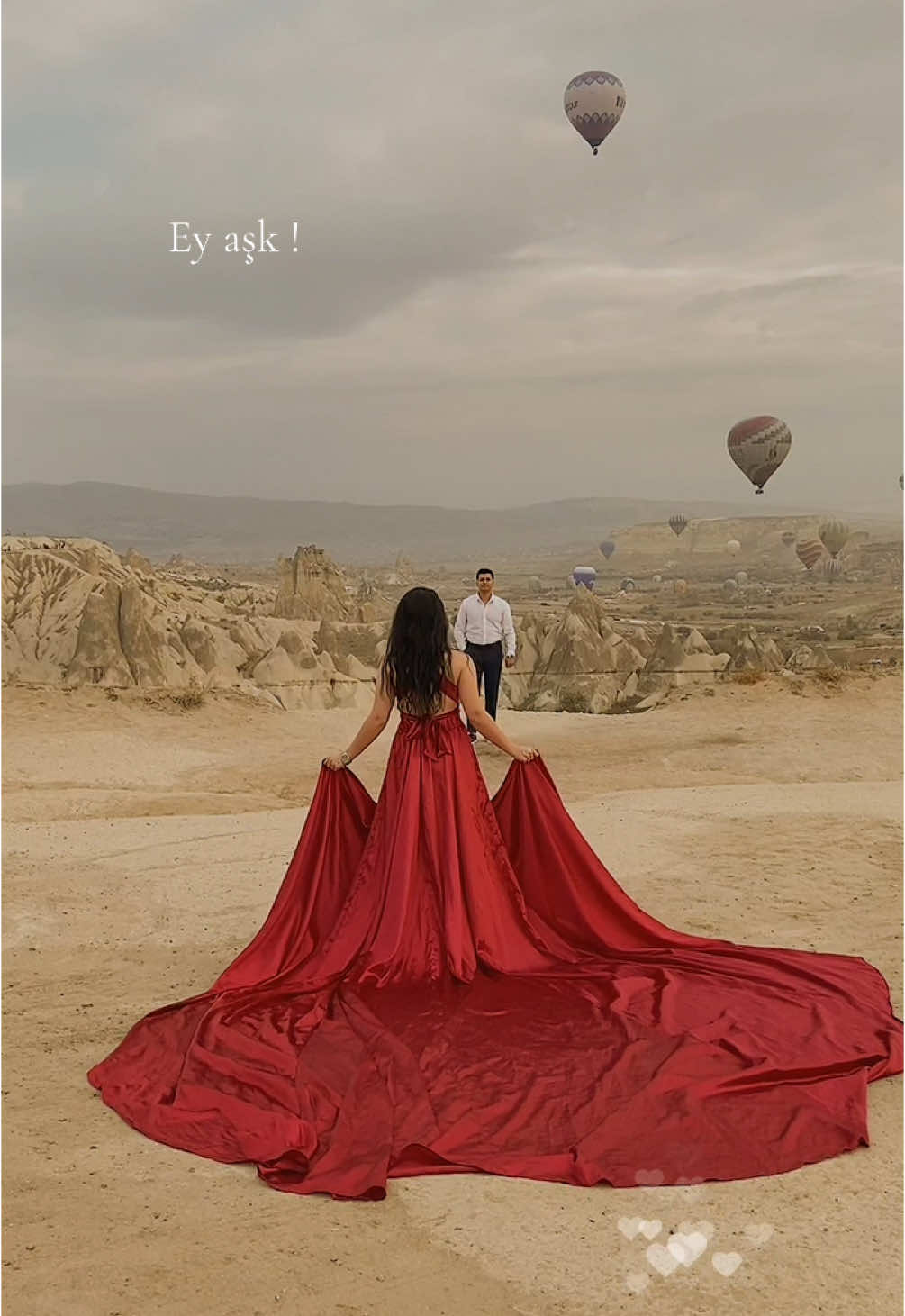 #eyaşk #kapadokyaaşkvadisi♥️🧿♥️ #aşkvadisikapadokya #kapadokyaevlenmeteklifi #balonelbise 