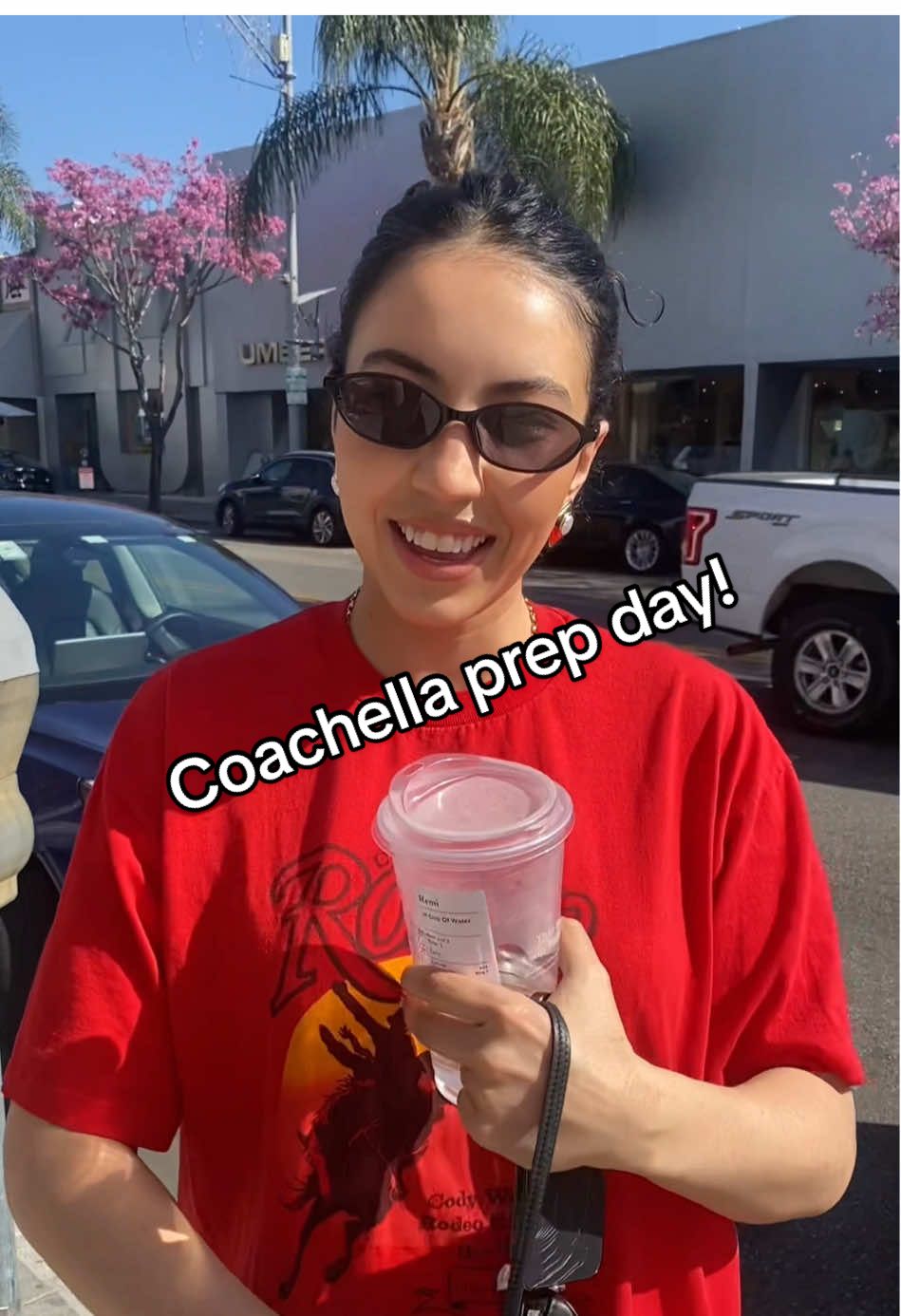 Okay later I’ll show you what outfits I got and what I actually ended up packing! Rn running around getting suncream because of this heatttttt #coachella #coachella2025 