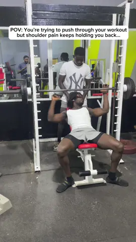 Shoulder pain slowing you down? Watch how the GPA Shoulder Support Brace turned a failed lift into a comeback moment. Stability, comfort, and confidence right where you need it. Train smarter. Lift stronger. Now available. DM or WhatsApp +220 7809575 to order.