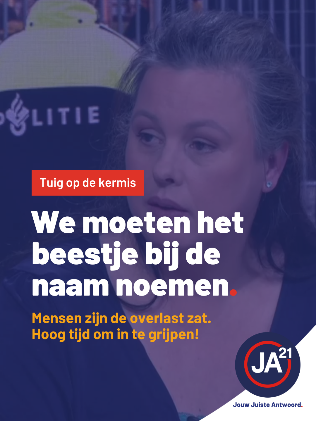 In grote steden veroorzaken groepen 'jongeren' overlast op de kermis. JA21 wil harde maatregelen: wie zich misdraagt, krijgt bij de volgende editie een meldplicht of verbod. Geen toegang tot het feest voor wie het verpest. #JA21 #Nanninga #Kermis #politiek #sbs6nl