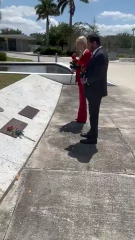 Yesterday Pam Bondi and I paused at FBI MiamiFL to remember four of our brave agents who died in the line of duty. Benjamin P. Grogan  Jerry Dove Laura Schwartzenberger Daniel Alfin  Honor our fallen and their families.  #everyone #anime 