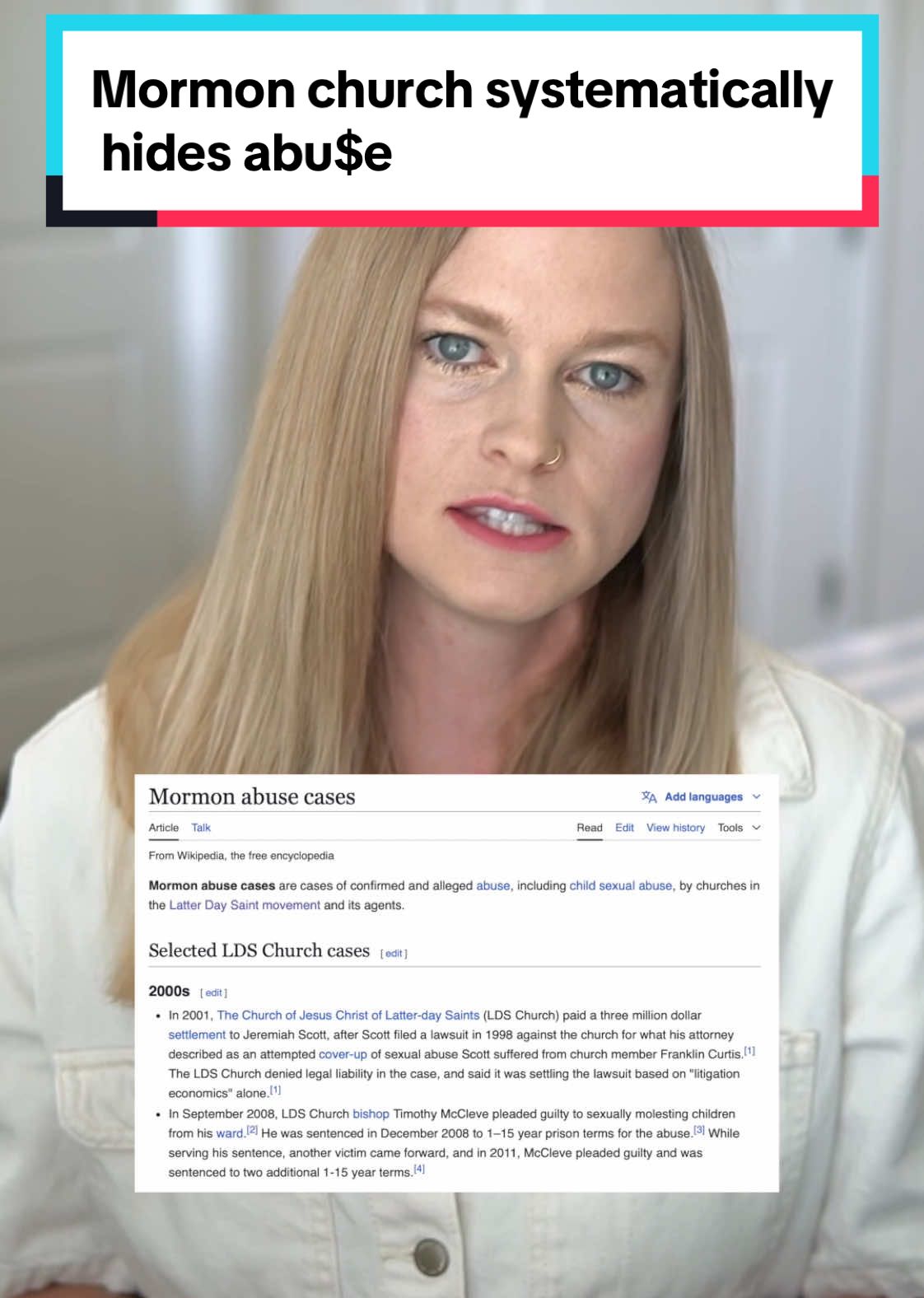 The Mormon church is more worried about protecting its image than it is about protecting victims. #mormon #lds #exmormon #utah