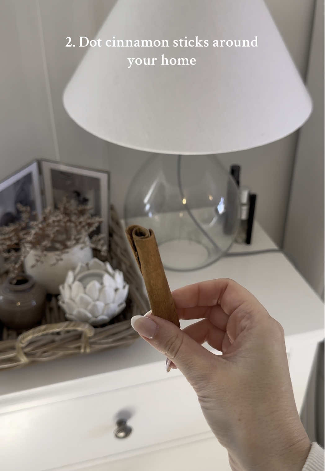 3 ways to keep spiders (and other insects) out of our homes! 🕷️They enter your home for warmth and also to keep out of the sun which is why we can see them all year round! These are tips to help persuade them to go elsewhere - they’re not only easy to do but they also make my home smell amazing! 1. Add 5-10 drops of peppermint or tea tree oil to 240ml or 1 cup of water in a spray bottle and spray around your windows and doors to repel the spiders - they dislike the smell of both of these oils!  2. Place cinnamon sticks around your home - spiders also dislike the smell of cinnamon so I was quick to pop one on my bedside table! You can also do this with conkers but I chose not to do this one as it would be dangerous for my toddler!  3. Add the recommended dose of orange oil to the water for your particular mop with a squirt of dishwashing liquid. I use a Vileda spray mop so I added 15-20 drops - again spider AND insects dislike this scent but for us it’s not too over powering like peppermint and tea tree so it’s perfect for larger surfaces like your floors! 🍊 . All of these as well as lots more for other pests can be found in my book which is linked in my bio and I’ve also linked the essential oils on my ‘spider repellent’ list on my Amazon storefront which is also linked in my bio 😊 - As always please do your research when using essential oils if you have pets as not all can be used ❤️ . #cleaningaccount  #cleaningtips  #spiderrepellent #CleanTok #cleantok101 #cleantokuk #instaclean #deepcleaning #cleaningmotivation 