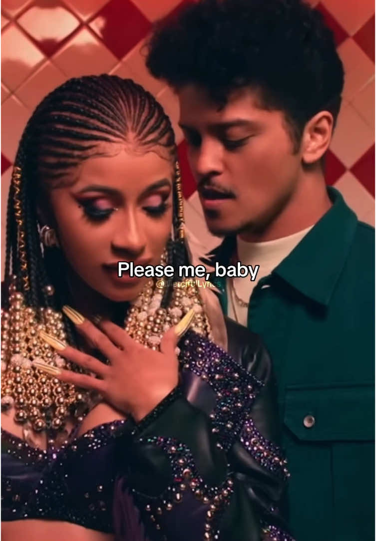 Cardi B & Bruno Mars- Please Me ❤️😫😏 #brunomars #cardib #mercifullyrics #fypシ #relatable 