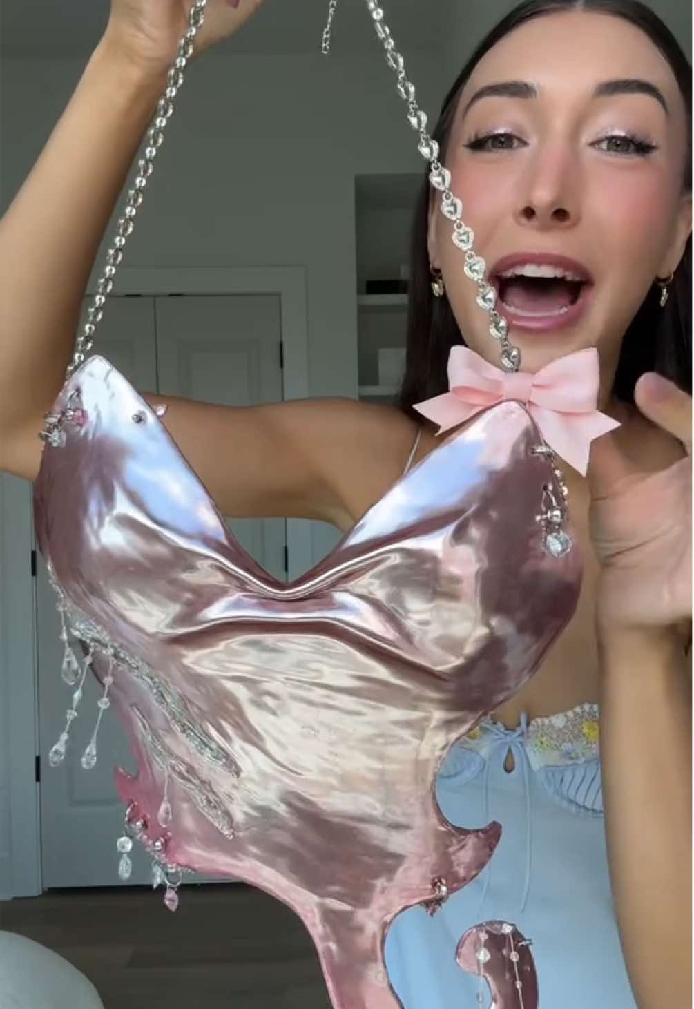 found a pair of pink and silver metallic cowboy boots I want now #coachellainspo #resintop 