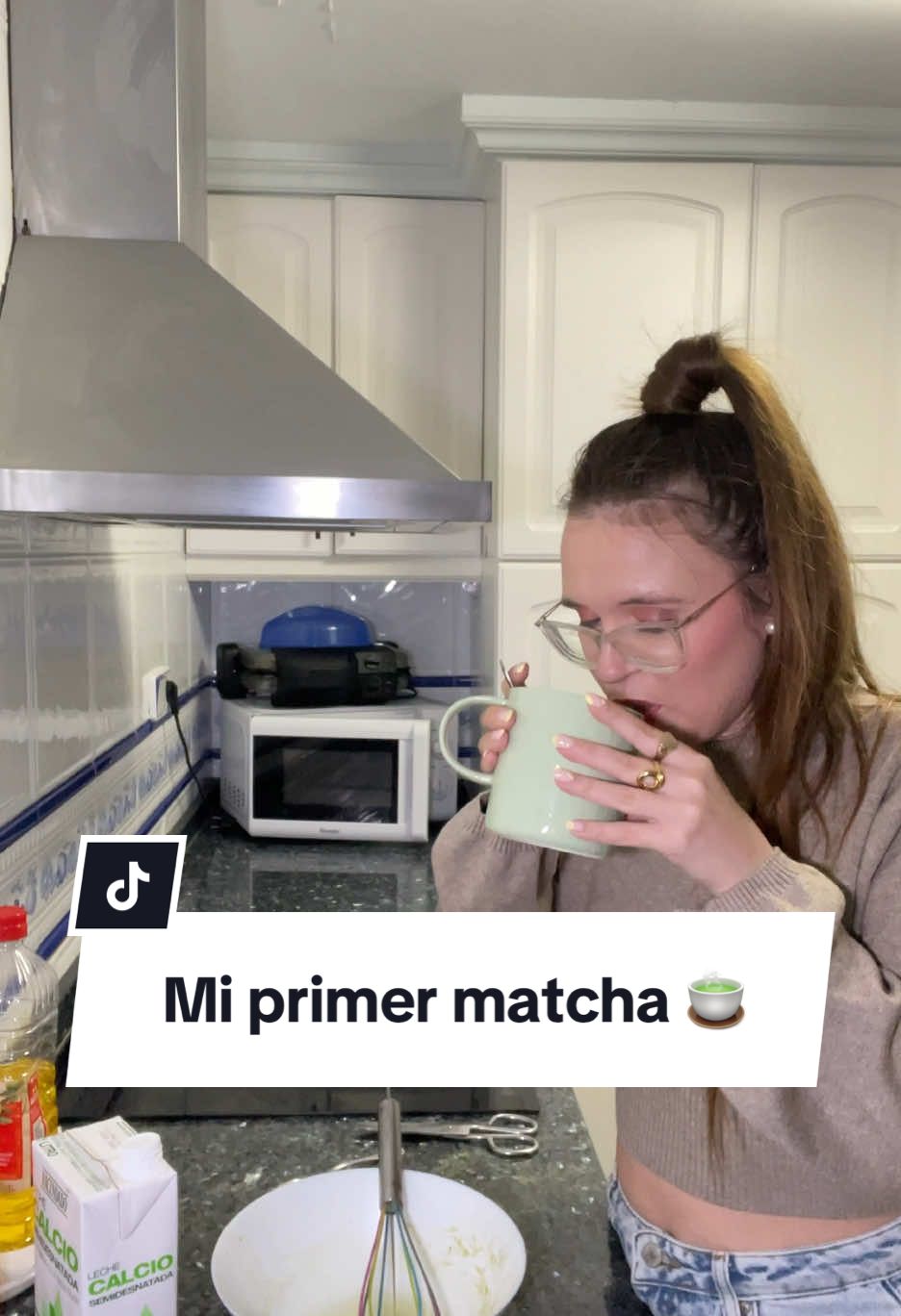 Todo apuntaba a que iba a salir FATAL y pues bueno… 😂😂 Tenéis un matcha muy rico @Matchaflix 🥰 #matcha #comosehace #miprimermatcha #eventotiktokshop #tiktokshopespaña #matchaflix 