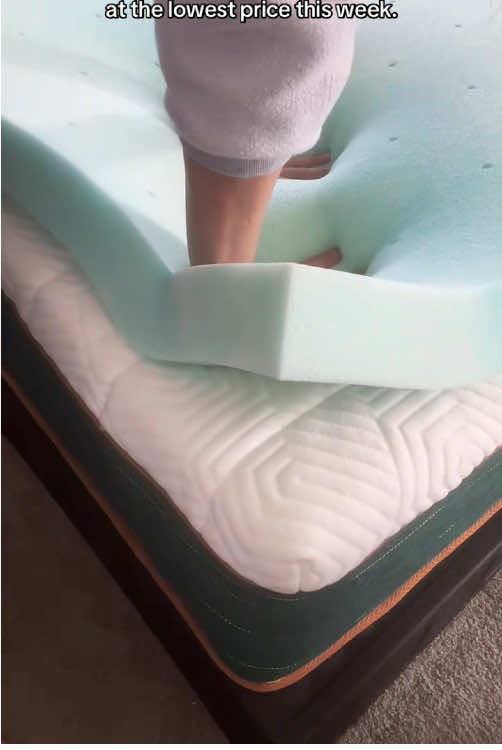 I can't wait another moment to share this with you.Mattress Topper Full Gel is again at the lowest price this week.#tiktokshopfinds #tiktok #viralvideo #tiktokmademebuyit 