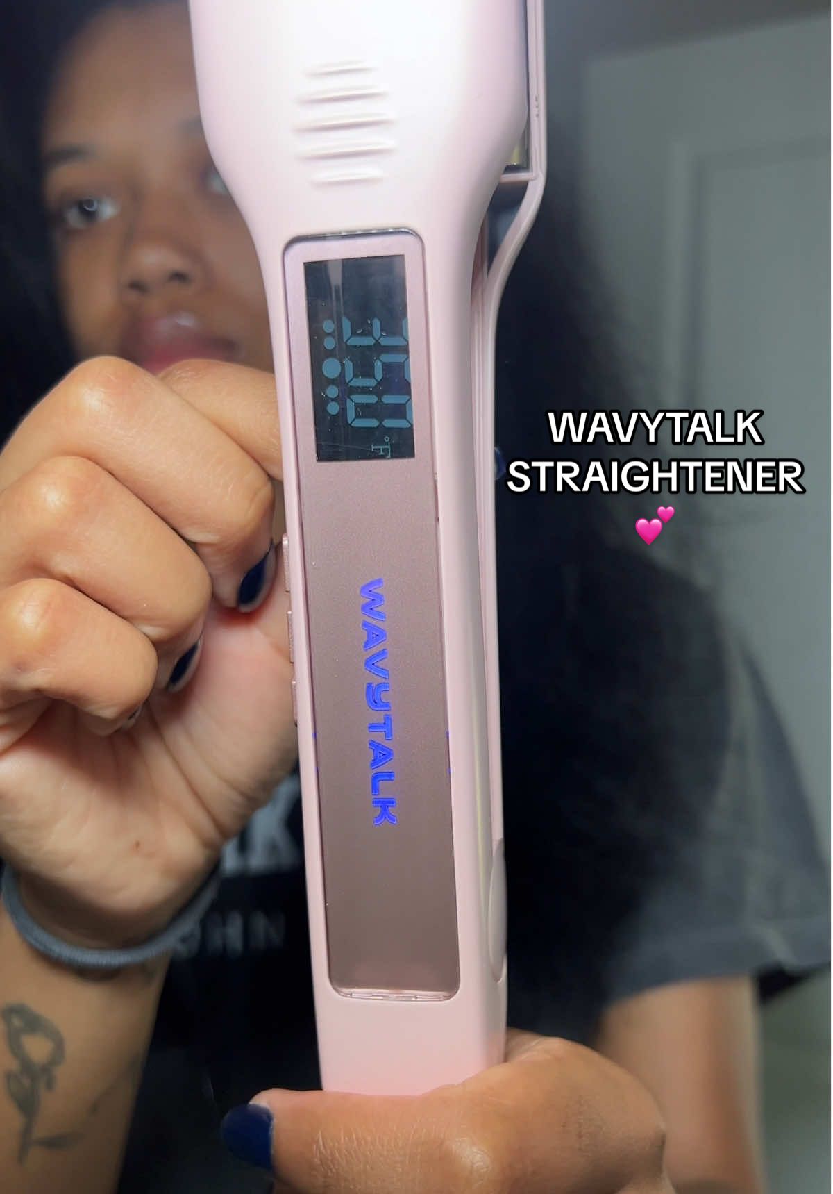 loveee their hair tools!! 💕 #fyp #wavytalk #hair 