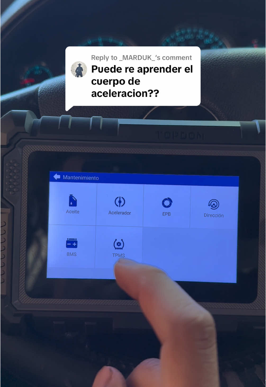 Replying to @_MARDUK_ #TopdonChallenge #obd2scanner #CarTok #tiktokautocampaign 