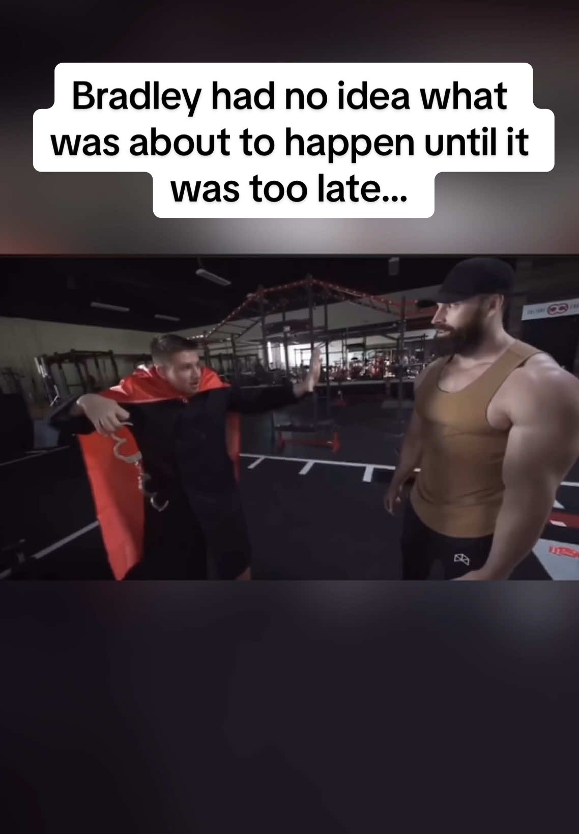 Bradley Martin gets pranked in his own gym #bradleymartyn #gym #prank #funny 