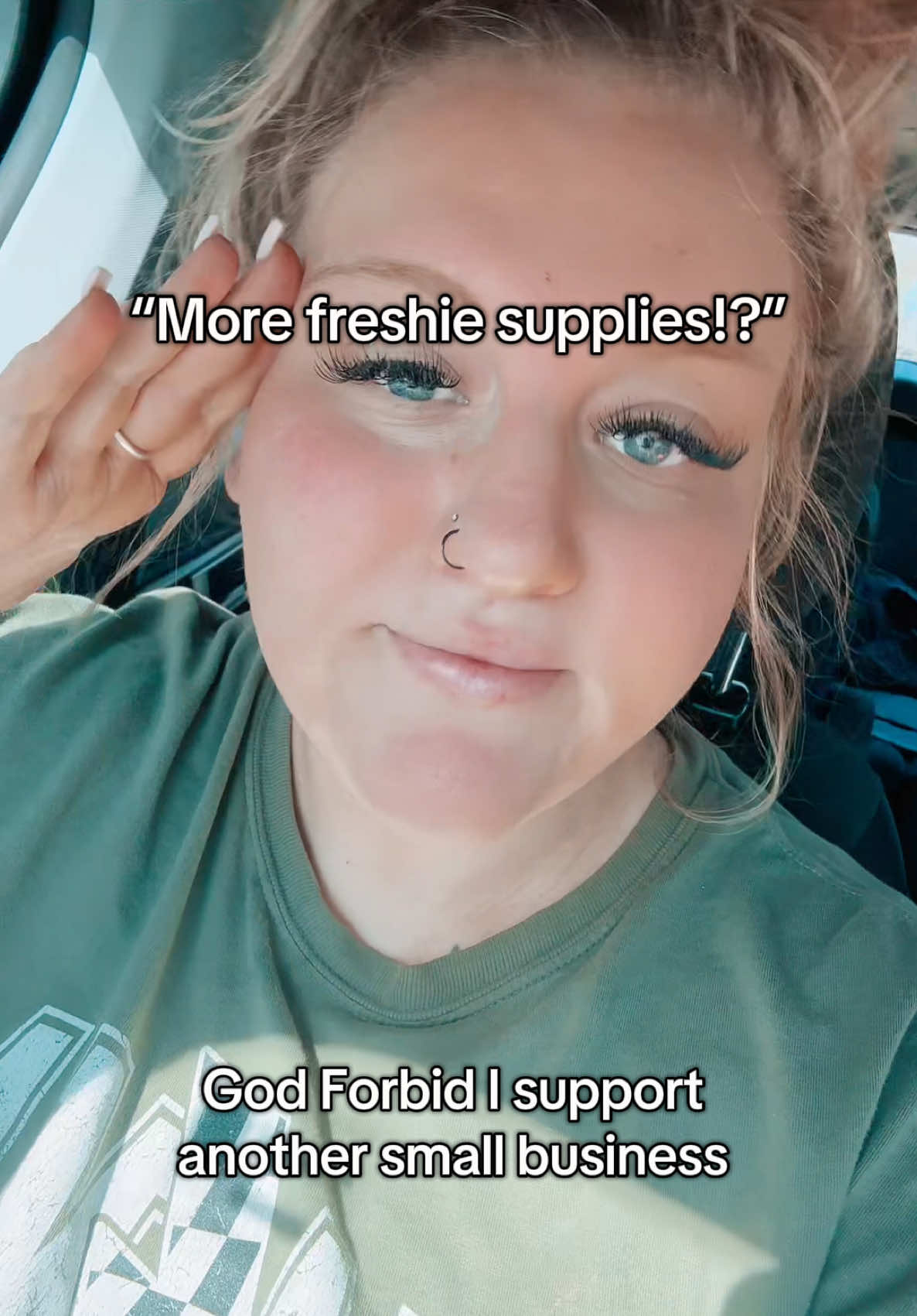 I bet glitter10 will save 😮‍💨 #carfreshies #freshiemaker #wholesalefreshies #westernfreshies #gritandglow #