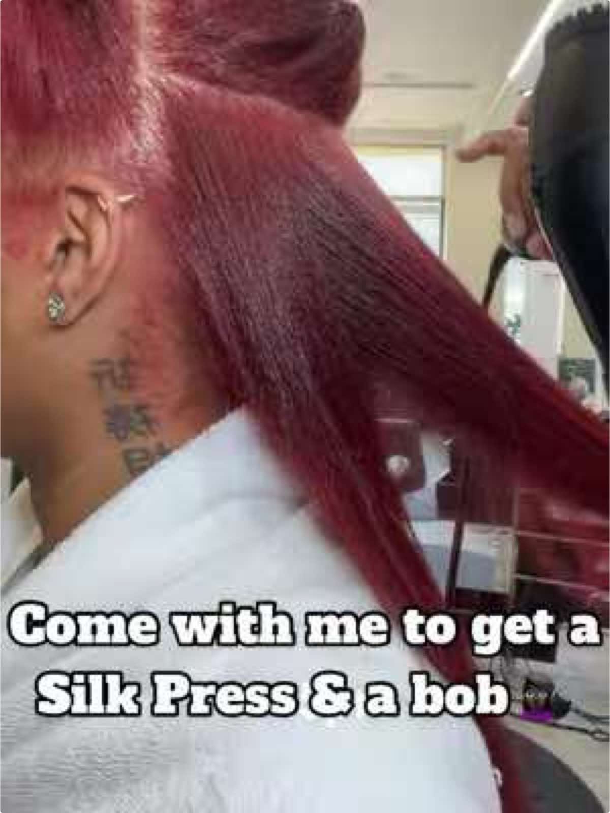 This took forever but I’m so happy about my new bob, call me Bobbi😭🥰  #silkpress #silkpressnaturalhair #silkpresstutorial #silkpressatl #redsilkpress #fyp #fypシ #zyxcba 