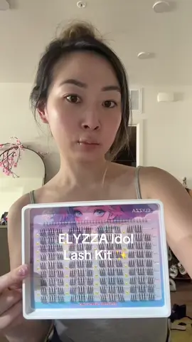 @ELYZZA super wispy idol lashes and easy to apply ✨ #lashes #elyzza #elyzzalashes #idollashes 
