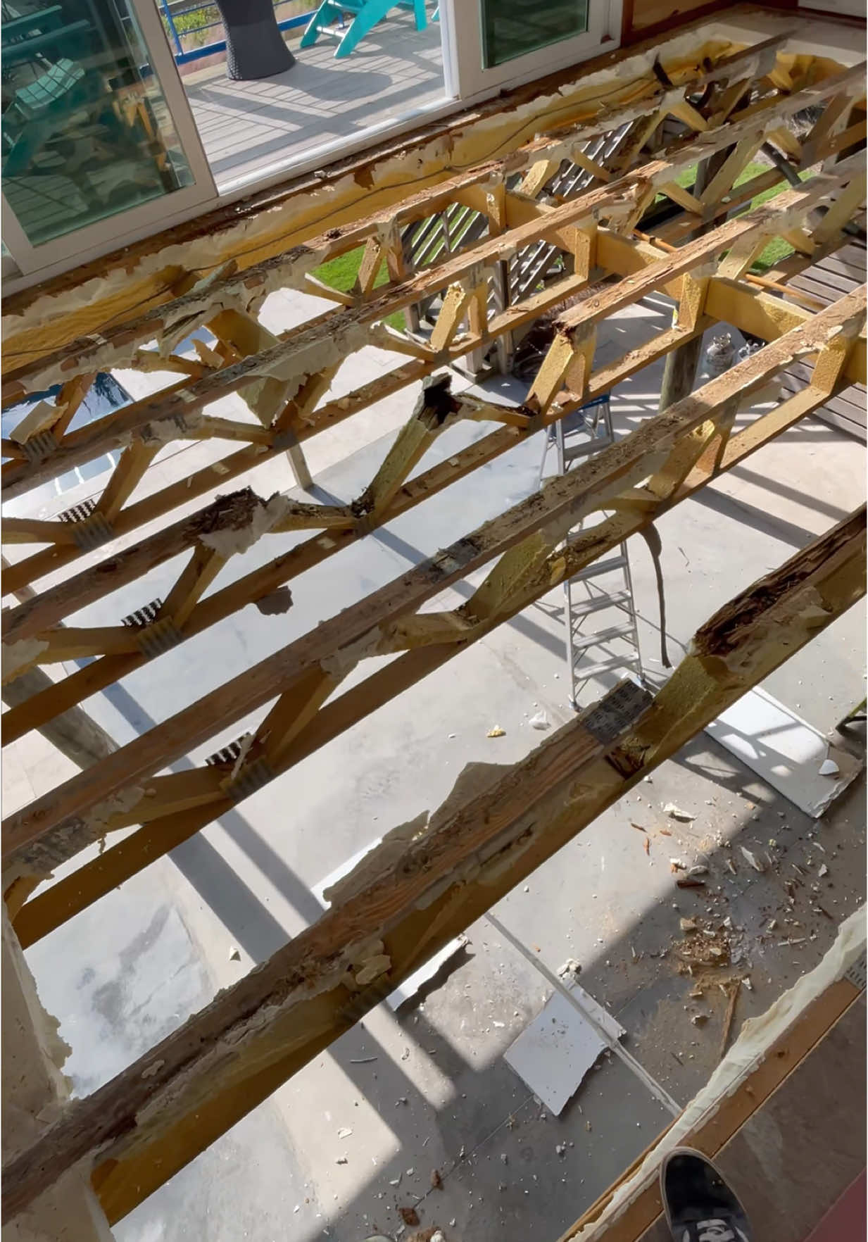 Rot Repair! #carpentry #art #artpentry #fypシ゚viral 