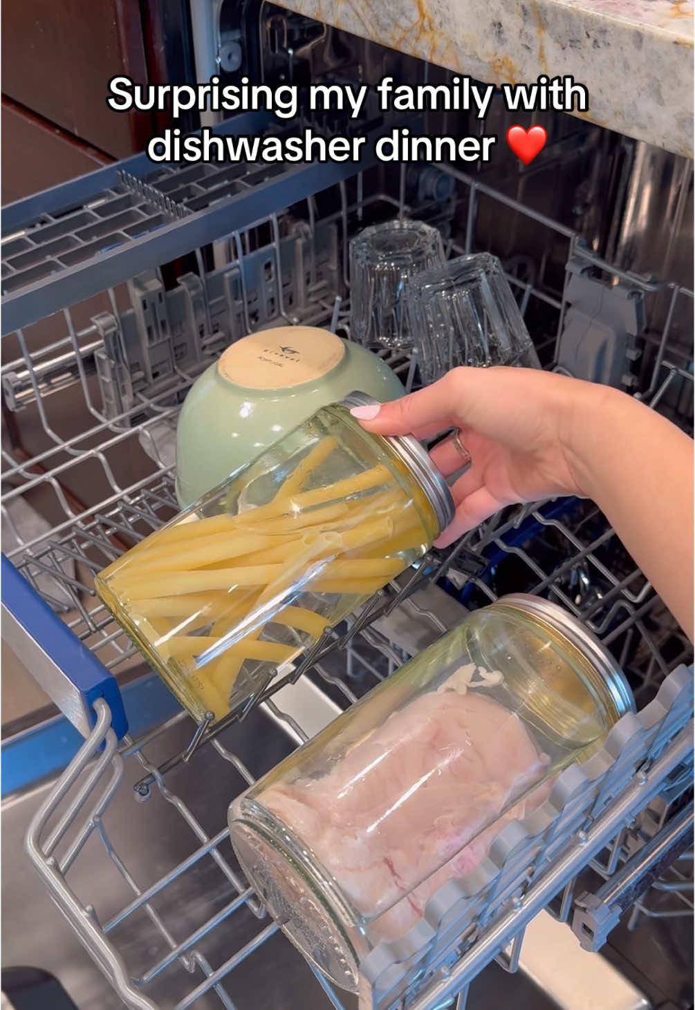 Dishwasher dinner is the best ❤️ #trending #viral  