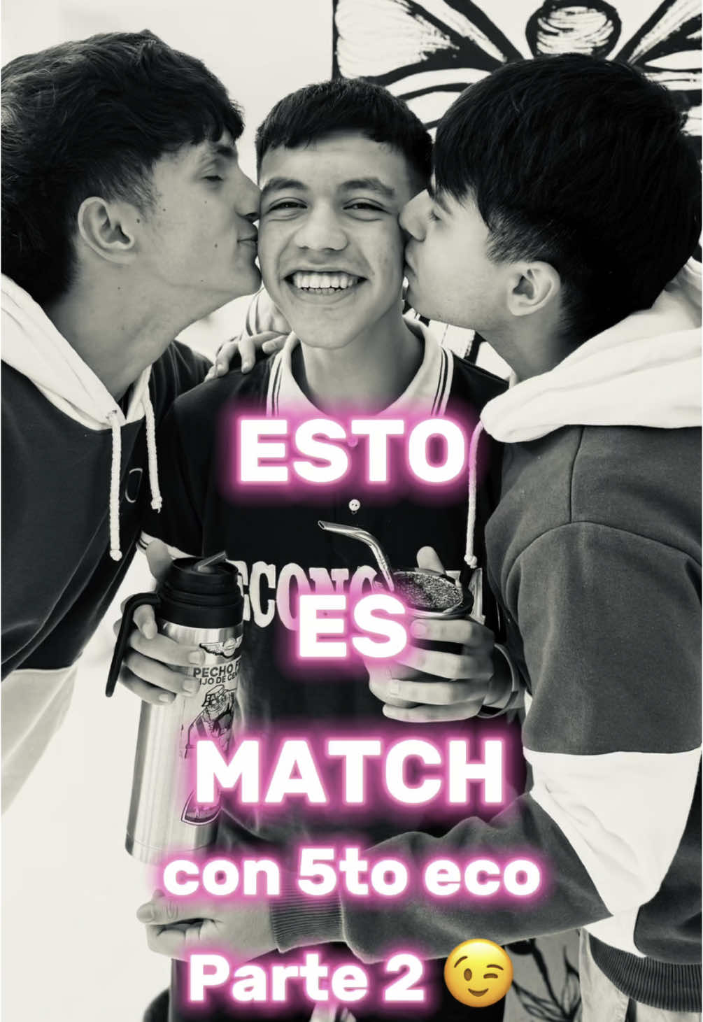 se repartieron besos en el match 🫣💋 #promo25 #egresados2025 #besito #economia #rosario #match 