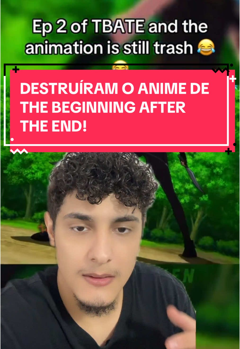 DESTRUÍRAM O ANIME DE THE BEGINNING AFTER THE END! #anime #otaku #thebeginningaftertheend #tbate 