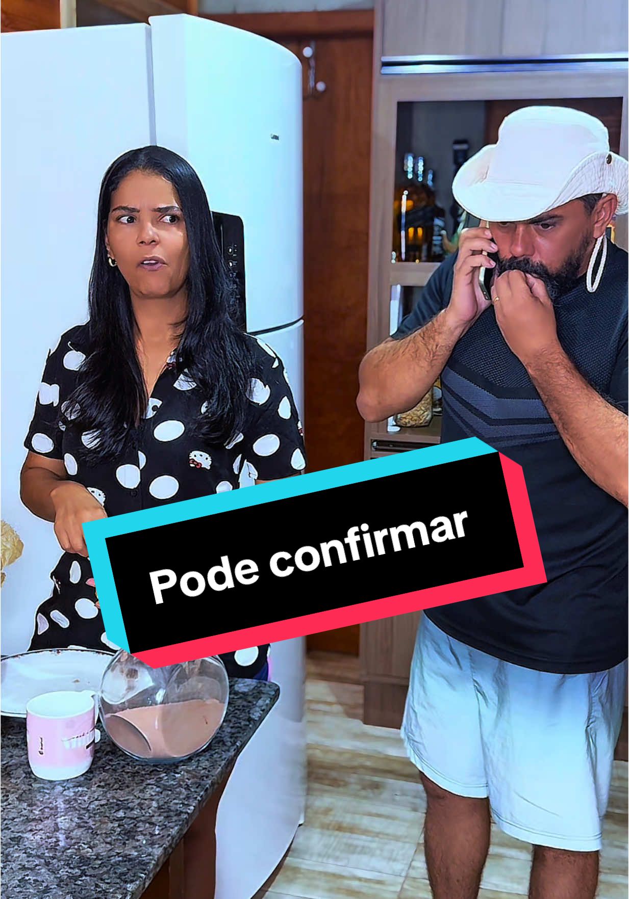 Ele até tenta me enganar 😅#maridoemulher #humordecasal #comedia 