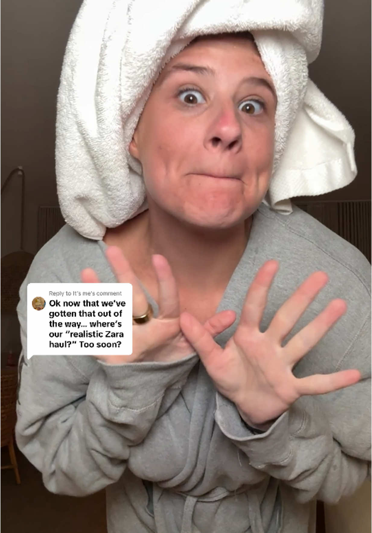 Replying to @It’s me never too soon #remisrealistichauls #zara 