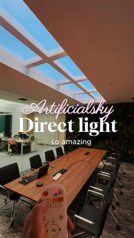 Artificial skylight, direct version, 90 degree vertical light output, strong light#artificialskylight #yuerskylight #skylight #hoteldesign #fakewindow #hotellighting #officelighting @artificialskylight3 @Artificial skylight Singapore @YUER Sky Light 