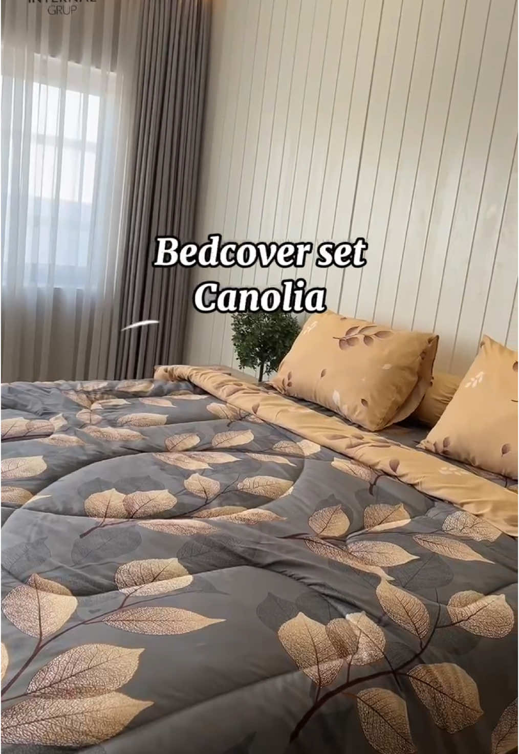 Rekomendasi bedcover set aesthetic hanya ada di Aloha Max motif Canolia 😍 Yuk chekcout sekarang 🥰🥰🥰  #spreiayutingting #ayutingting #bedcoverset 