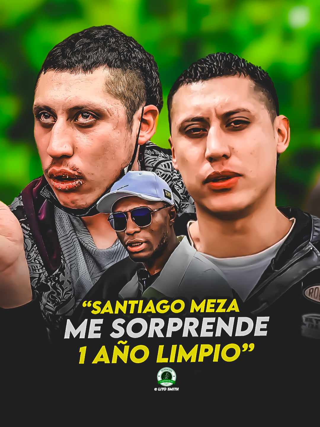 - Santiago Meza Primer RESCATE en COLOMBIA ya lleva 1 AÑO SIN CONSUMIR 🙌 @santiago.mezaa