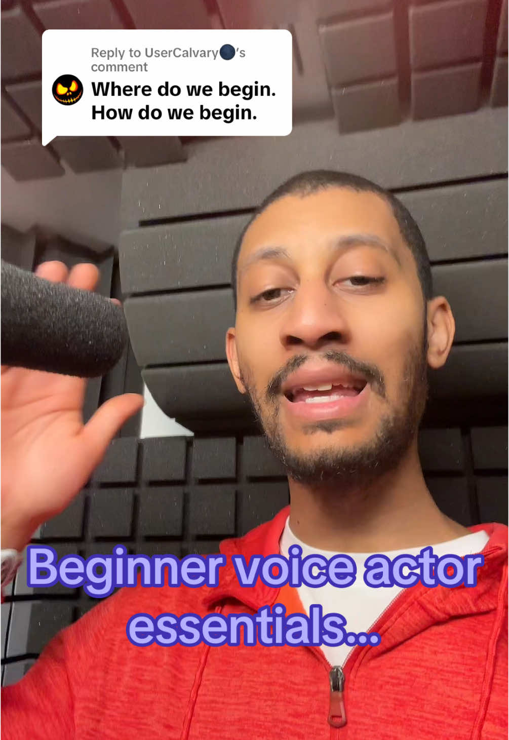 Replying to @UserCalvary🌑 here’s 3 things every beginner voice actor needs. #voiceactor #beginner #Tech 