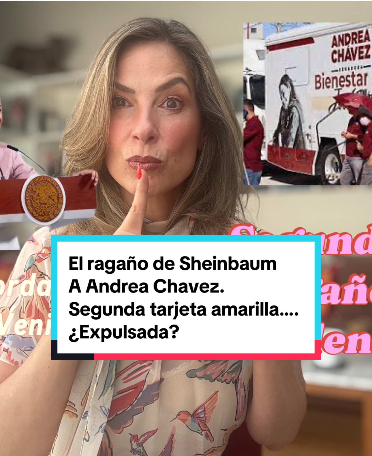 #regaño #sheinbaum a #andreachavez ¿actúa como prianista?