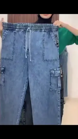 Celana Cargo Wanita Jeans Pinggang Full Karet Kaki Panjang Nyaman Serut Standar Kancing Samping Denim Variasi Kantong Jeans Non Stretch Jumbo Navy kulot high waist #celanajeanswanita  #celanajeanstaliserut  #pinggangfullkaretwanita  #fyppppppppppppppppppppppp 
