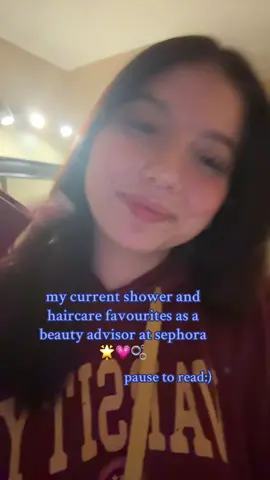 some of my favs right now💗🌟🫧 send video requests in the comments! (brands🌟) @Gisou @JVN @amika @L’OCCITANE @TOPICALS @Briogeo @Olaplex @Fenty Skin @The Ordinary Store @Dae Hair (tags💗) #fyp #bodycare #shower #beauty #beautyhacks #beautytips #sephora #beautyadvisor #sephorasale #sephorahaul #viral #contentcreator #branddeals #smallcontentcreator #hair #haircare #showerroutine #grwm #blowup? 