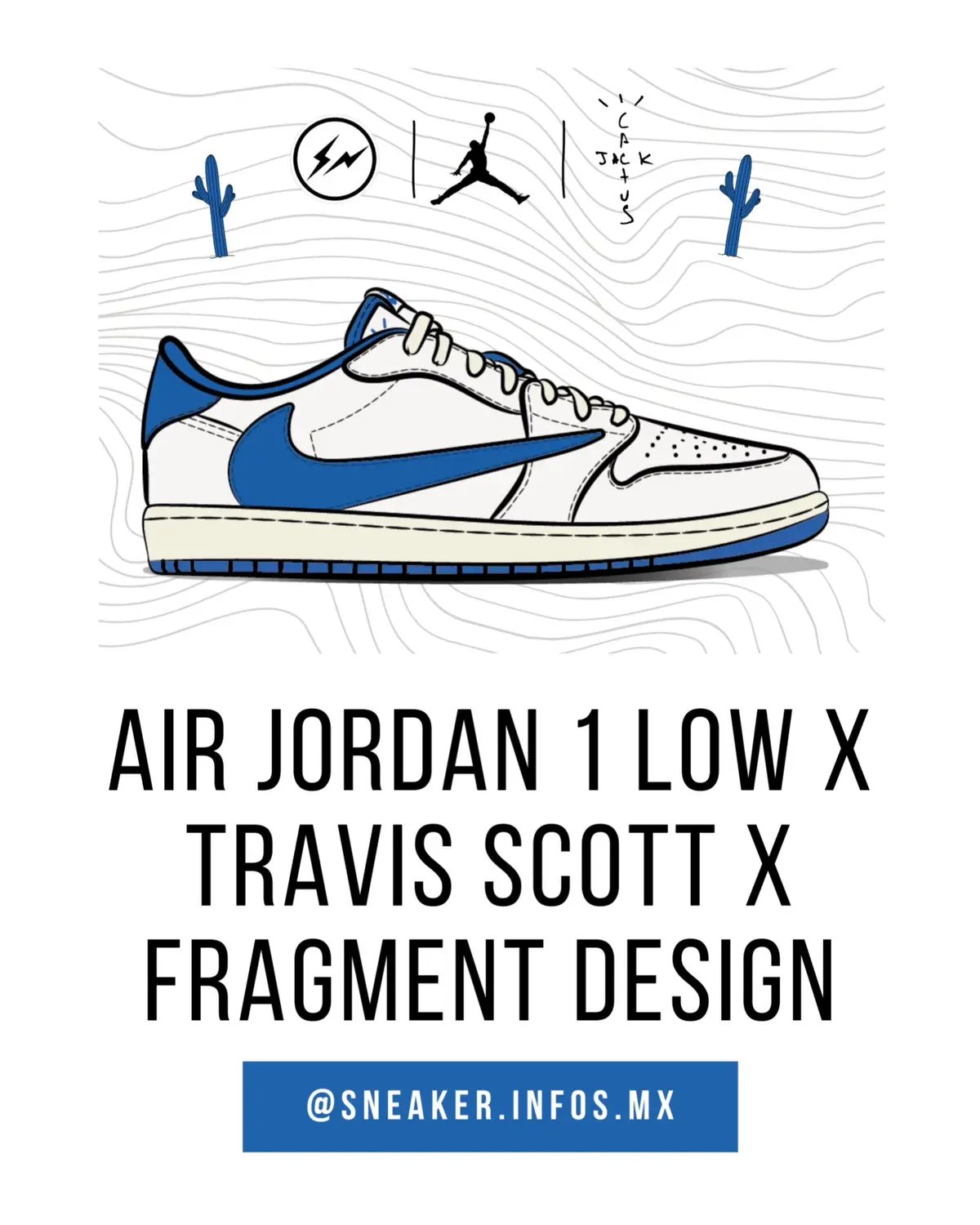 Recientemente se le vio a Travis debutar este nuevo modelo, se espera su lanzamiento en septiembre 🗓️ #travisscott #nike #jordan 