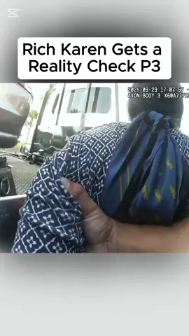 Rich Karen Gets a Reality Check#fyp #cops #police #bodycam 