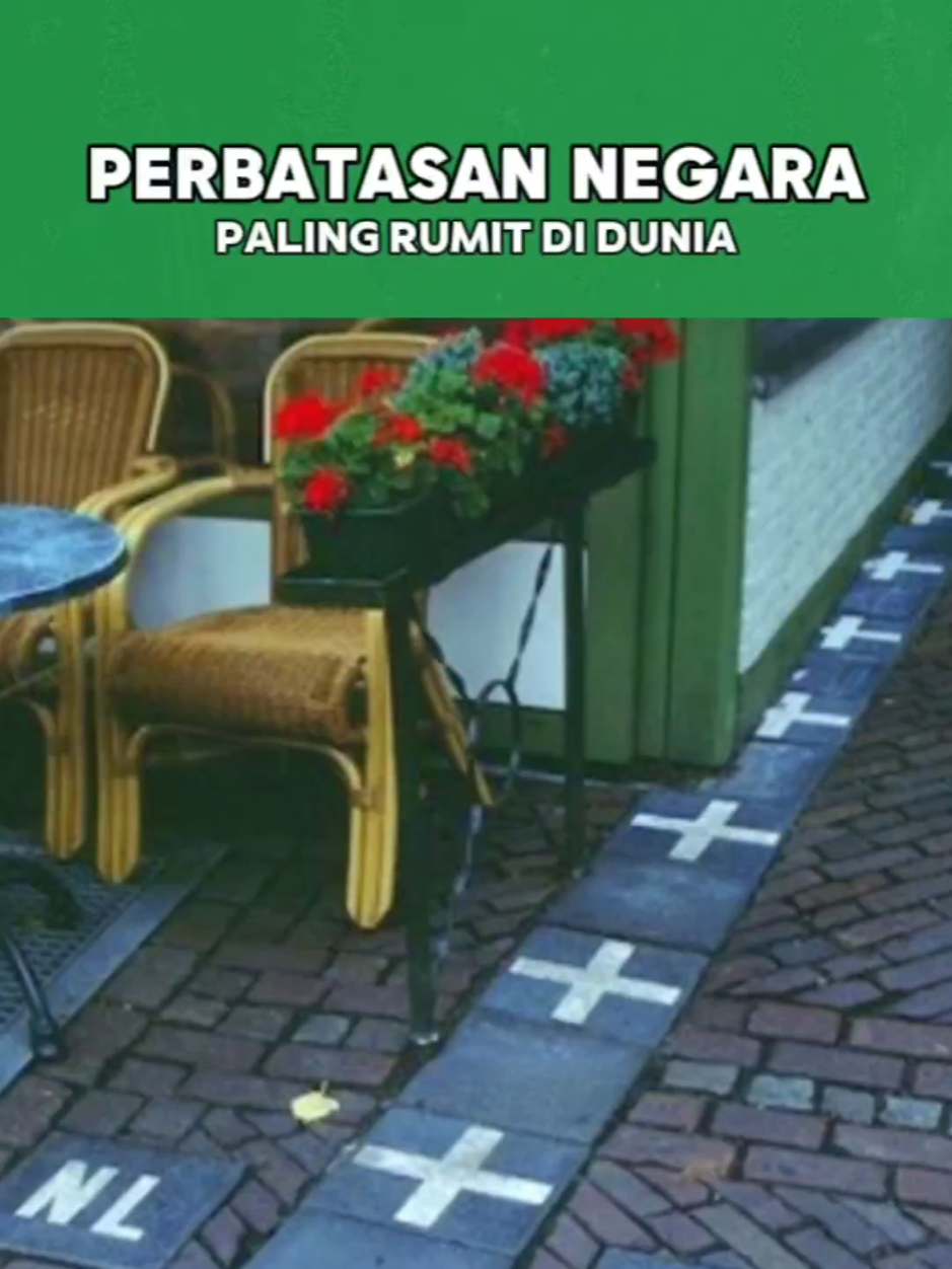 Perbatasan negara paling rumit di Dunia #belanda #belgia #perbatasan #faktaunik #fyp 