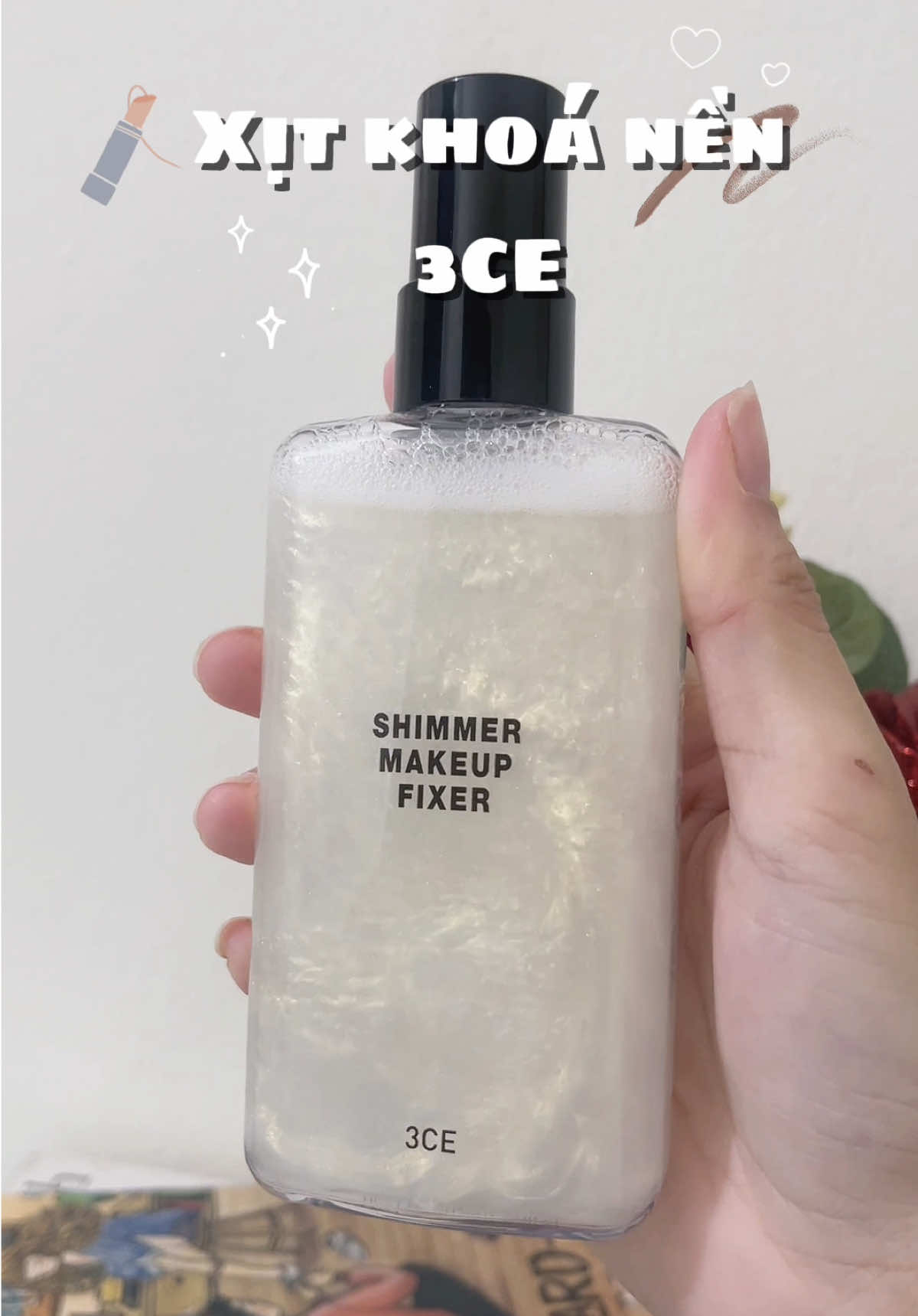Xịt khoá nền 3ce @3CE VIETNAM #3ce #xitkhoanen #unbox #makeup #review #lamdep #xuhuong 