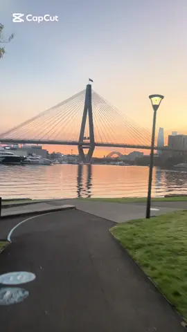 #sunrise #sydney #blackwattlebay #exercise #Fitness #anzacbridge #Running