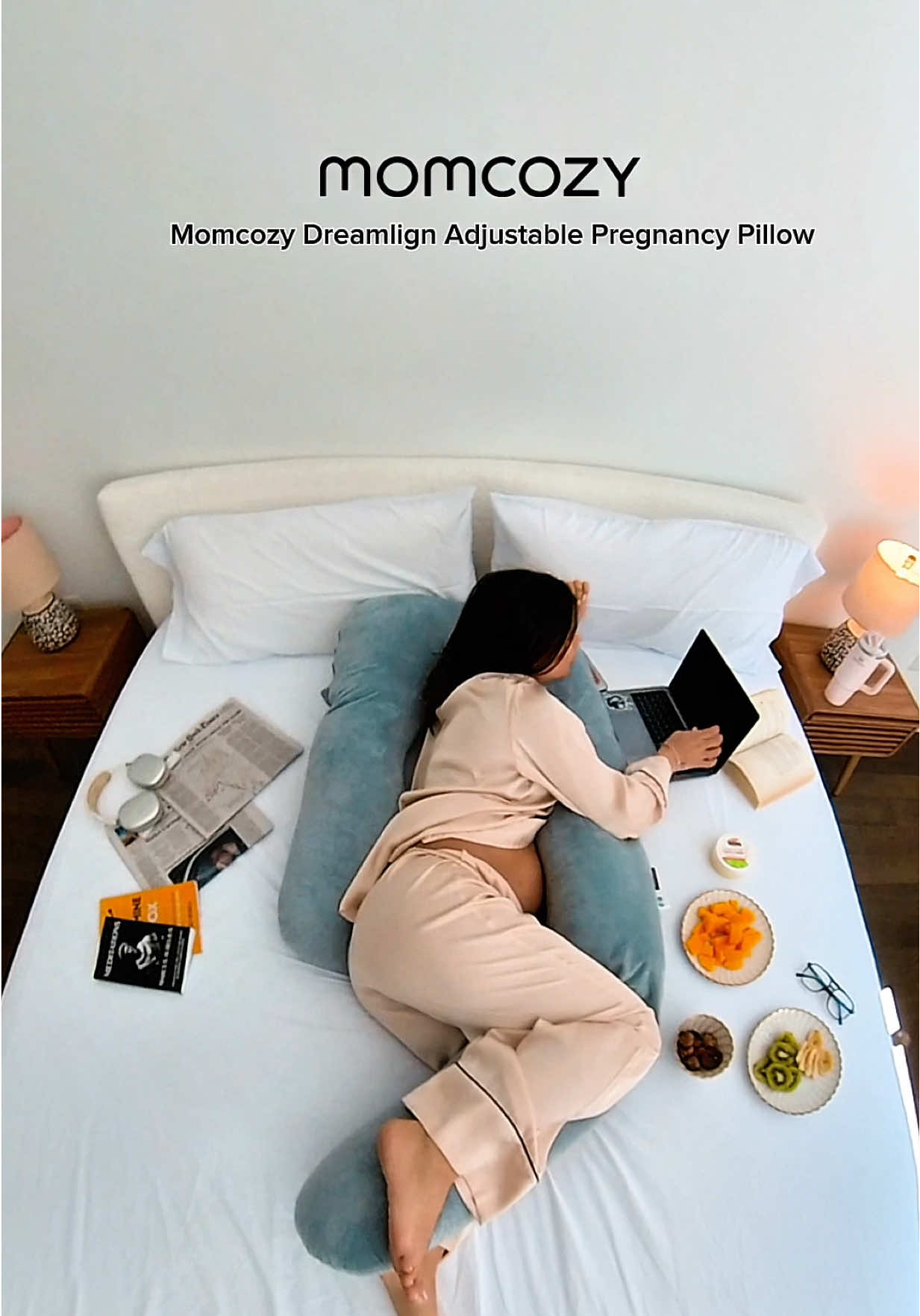 Pregnancy diary week 34 🐣 @Momcozy Official  best pregnancy pillow ever! Use my Code: GOKCES2PW - 20% OFF on Amazon US & 15% OFF on Momcozy website #Momcozy #recommendedbymidwife #momcozydreamlignpregnancypillow #momcozydreamlignpillow #pregnancymusthave #34weekspregnant #pregnantlife #pregnanttiktok 