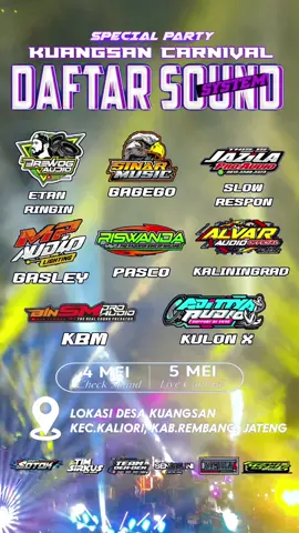 Ready To KUANGSAN CARNIVAL @kuangsan.galeri #brewog_audio #sinarmusic #jazilqaudio #mpaudio #riswandaaudio #alvaraudio #binsmproaudio #adityaaudiopati 