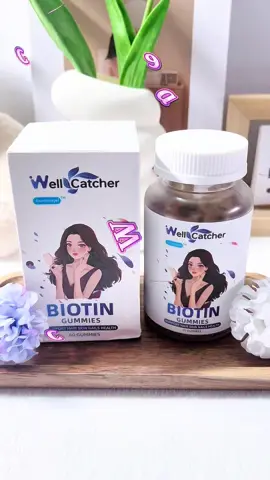 Kẹo dẻo hỗ trợ tóc móng chắc khoẻ #keodeobiotin #biotin #hairgrowth #haircare #nailcare #beautysupplement 
