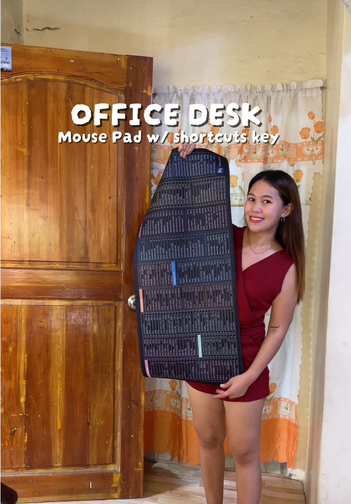 Long mousepad with computer shortcuts keys.  laking help nito para sa gaya kong nahihirapan ma memorize ang mga shortcuts keys sa computer. ☺️💯 #mousepad #gamingmousepad #mousepadwithshortcutkeys #shortcutkeys #mousepads #computerkeys 